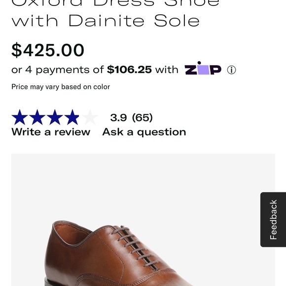 Allen Edmonds Oxfords - Picture 7 of 7